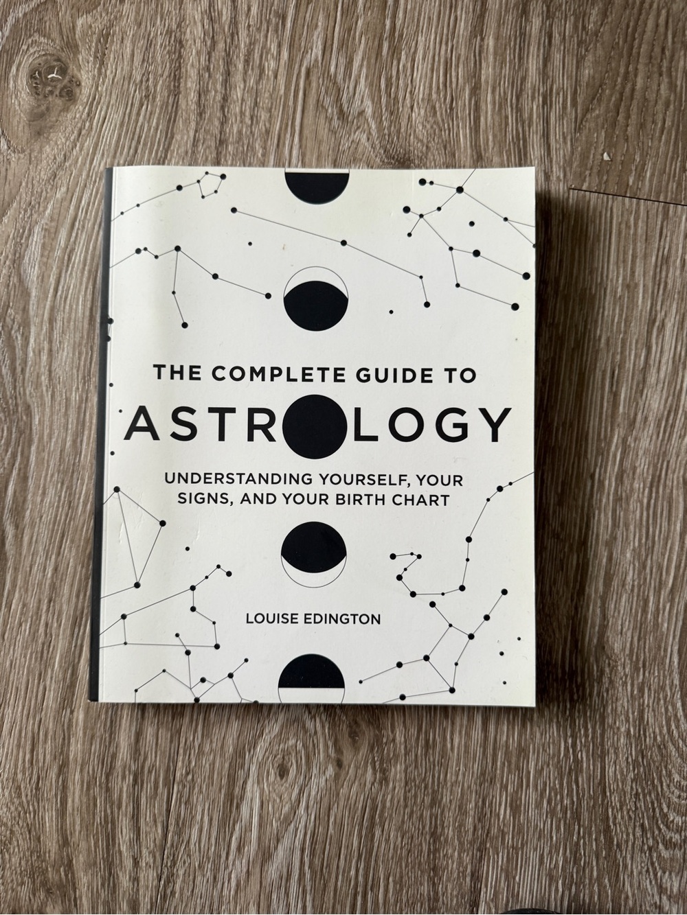 The Complete Guide to Astrology — White & Black Cover Book
